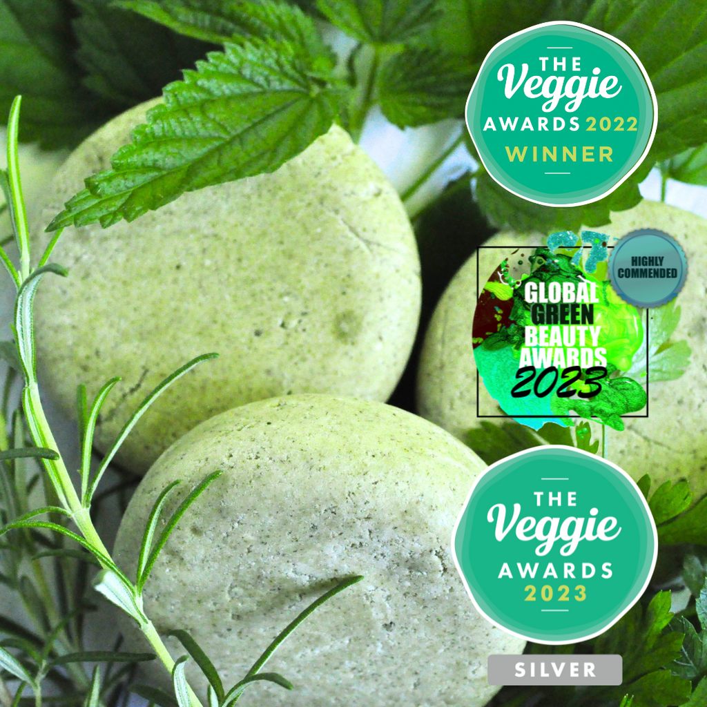 5 New Awards Including Silver in Best Cruelty-Free Haircare for Shampoo Bars!