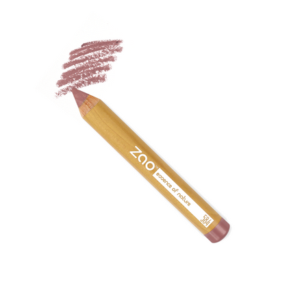 Chubby Lip & Cheek Pencil – Rosewood 584 from Zao