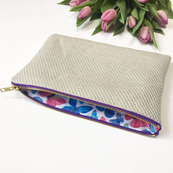 Buy Organic HempCotton Makeup Bag from the ElizaEliza Freedom
