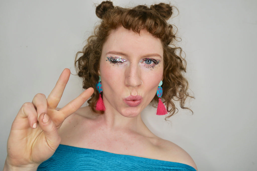 Glitter Festival Look Tutorial