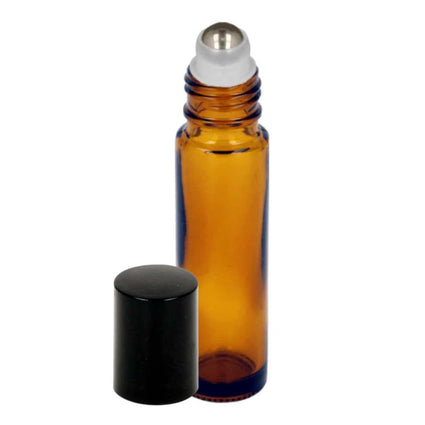Glass Bottle with Roll-On Cap (10ml)