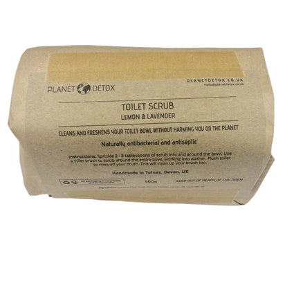 Natural Toilet Scrub Powder from Planet Detox
