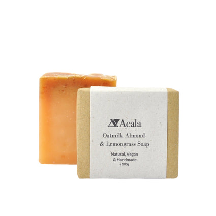 Oatmilk Almond and Lemongrass Soap - Acala