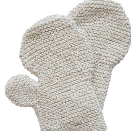 Toockies hand knitted massage gloves