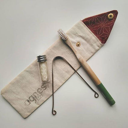 Organic Cotton Travel Pouch from Agnes Ldn - Acala