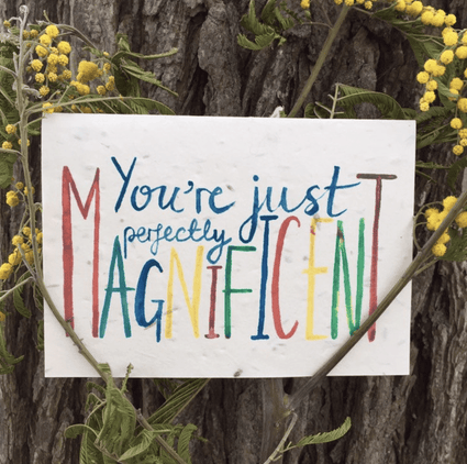 Plantable Card- You're Magnificent - Acala