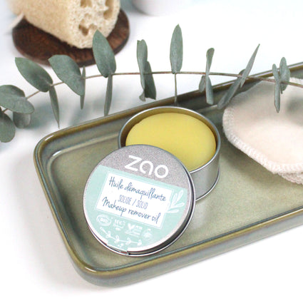 ZAO Solid makeup remover oil